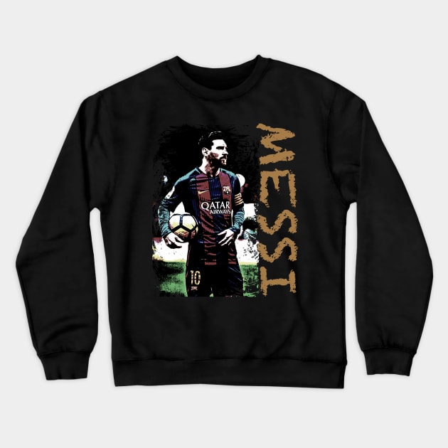 MESSI Crewneck Sweatshirt by Tee Trends